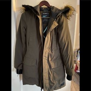 TNA Bancroft Parka Small Olive